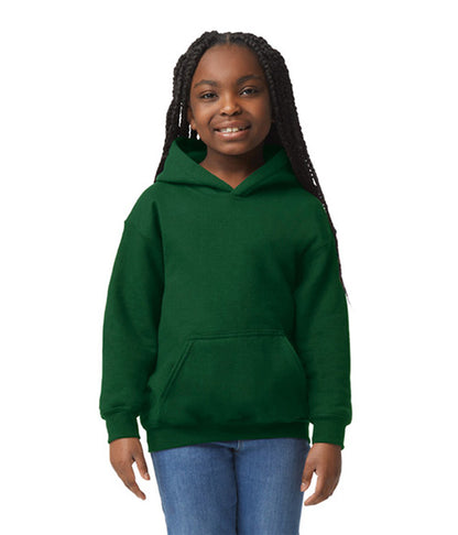 18500b Gildan Heavy Blend Youth Hooded Sweatshirt