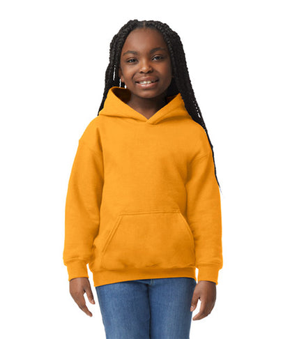 18500b Gildan Heavy Blend Youth Hooded Sweatshirt