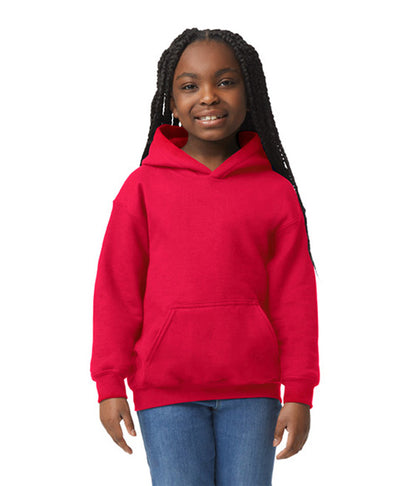 18500b Gildan Heavy Blend Youth Hooded Sweatshirt