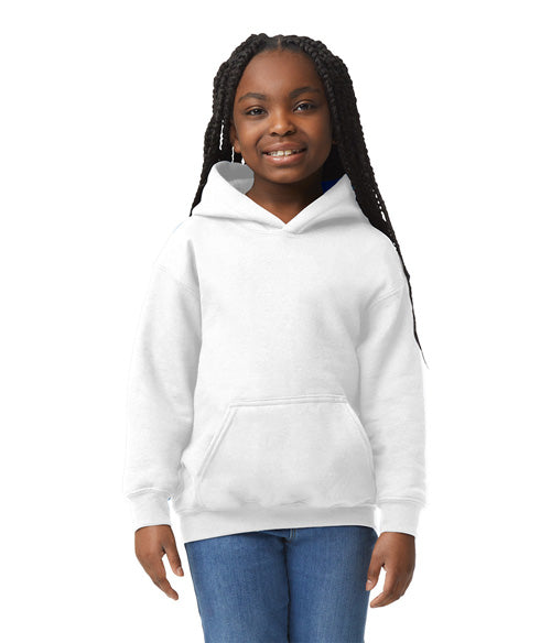 18500b Gildan Heavy Blend Youth Hooded Sweatshirt